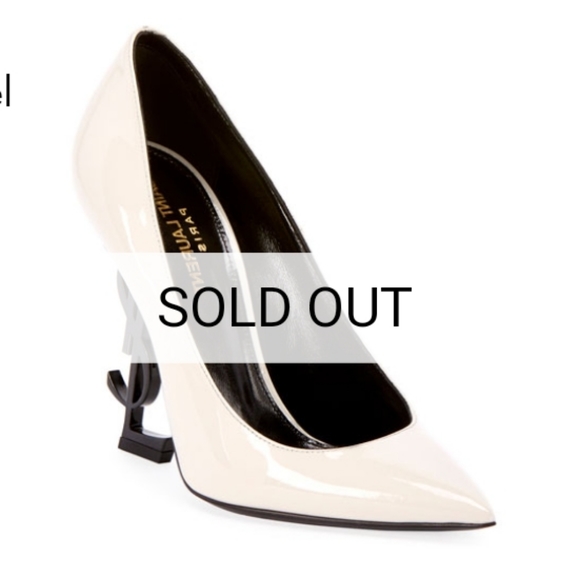 Saint laurent OpYum Patent 110mm YSL-Heel Pumps NEW with box Size: 8.5B / 38.5EU - Picture 2 of 5